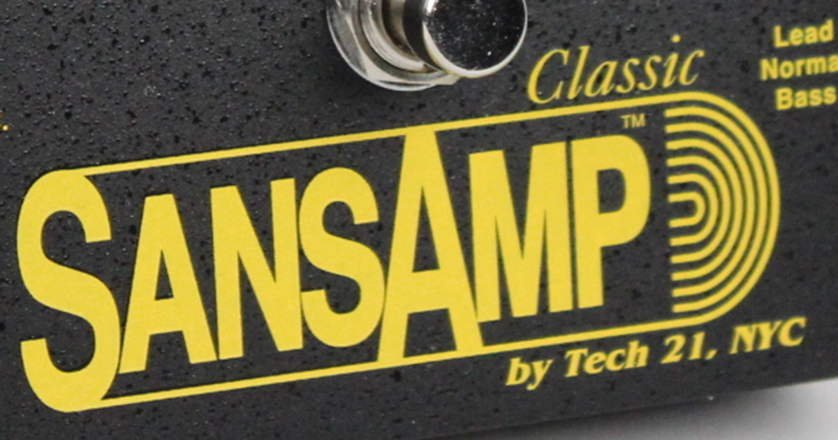 購入】TECH21 SANSAMP CLASSIC | artless
